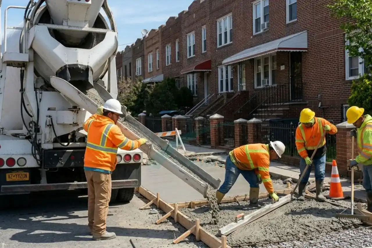 sidewalk repair service areas across new york city