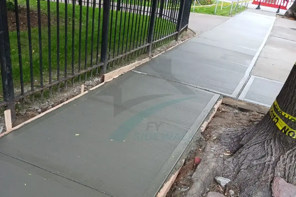 full sidewalk replacement