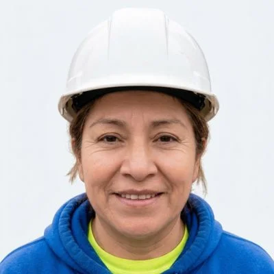 sofia martinez, project coordinator at fix your sidewalk, helping manage sidewalk repair projects in nyc