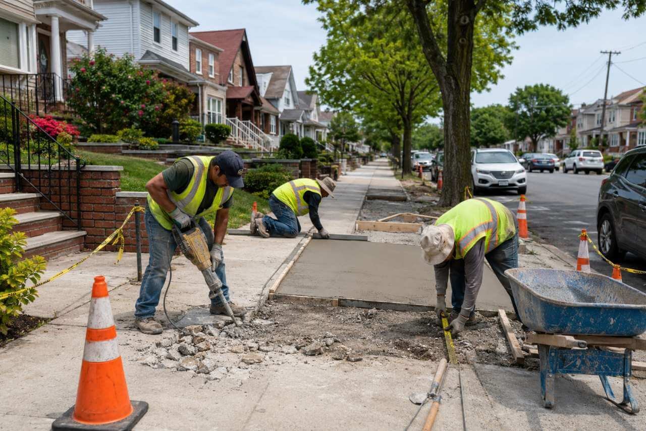 sidewalk repair responsibility nyc